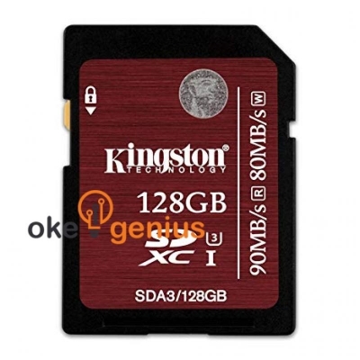 SDHC/SDXC 128 GB UHS-I U3