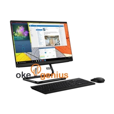 IdeaCentre A340-22IWL (Core i3-8145U, 4GB, 1TB, Win 10 Home, 21.5 Inch, White) AIO Desktop PC - F0EB000QID