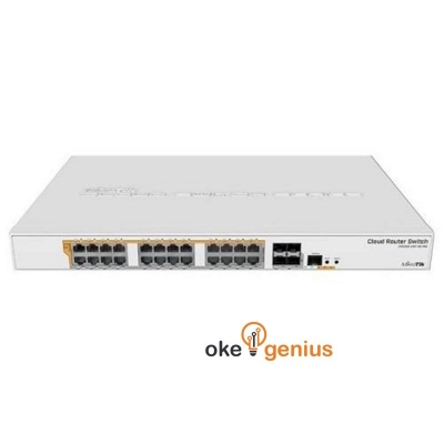 MIKROTIK Cloud Router Switch CRS328-24P-4S+RM